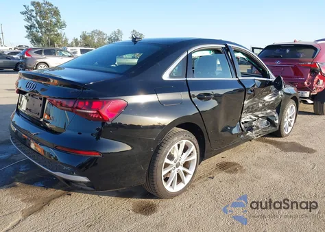 2025 Audi A3 Premium 40 Tfsi Quattro S Tronic from USA, damaged, VIN WAUGUDGY6SA058422